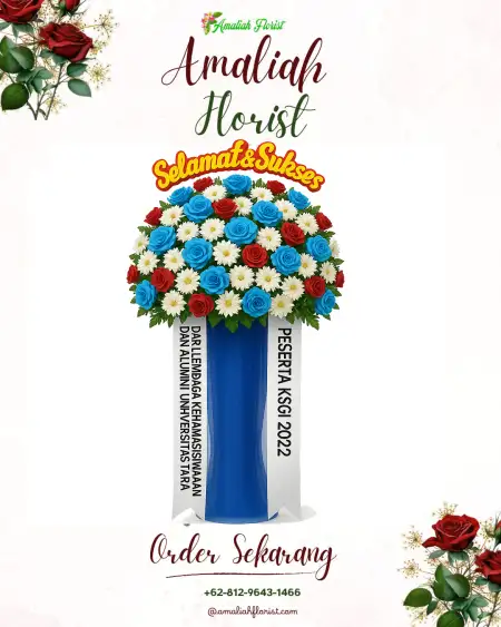 Standing Flowers Gedung Waskita Rajawali Tower Jakarta Timur